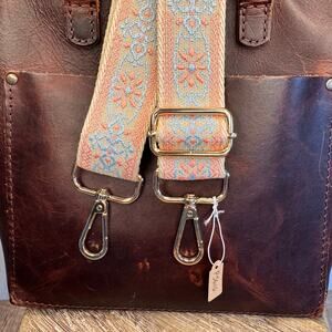 Crossbody Bag Strap Tan Pink Blue Purse Strap Guitar Bag Strap NEW! FAST SHIP